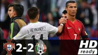 Portugal vs Mexico 2-2 - All Goals & Highlights - 18/06/2017 - HD Portugal vs Mexico 2-2 - All Goals & Highlights - 18/06/2017 - HD