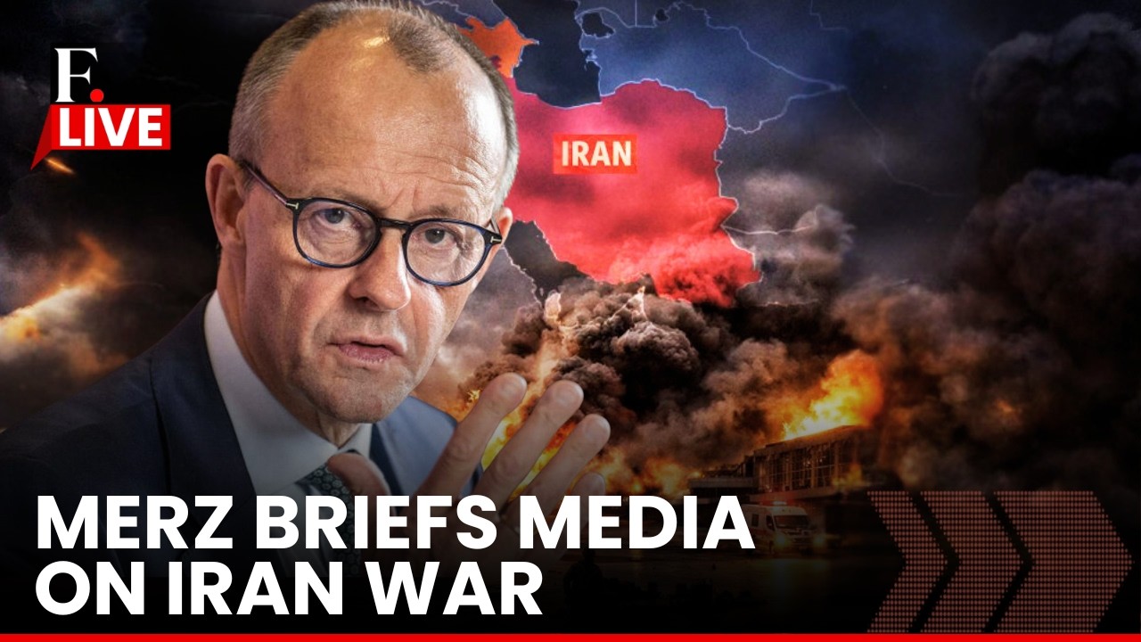 LIVE: German Chancellor Friedrich Merz Holds Media Briefing Iran Conflict Drives Gas Price Concerns