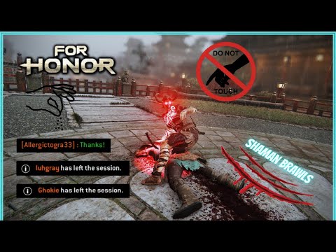 [ For Honor ] SALTY BOYS CAN’T HANDLE MY DEFLECTS!! | Shaman Brawls