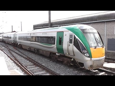 IE 22000 Class ICR Train number 22314 - Connolly Station, Dublin