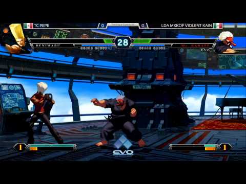 EVO2015 KOFXIII Side Tournament - TC Pepe vs LDA MXKOF Violent Kain