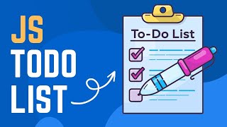 Boost Your Portfolio NOW: JavaScript Todo List Project You Can't Miss! ✅