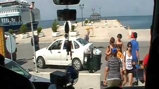 preview picture of video 'Thasos - Mit dem Inselbus unterwegs Teil I'