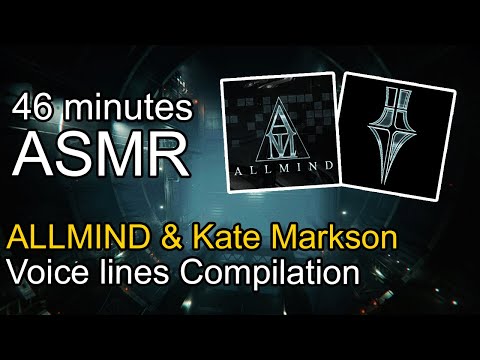 46 minutes of ALLMIND ASMR | ALLMIND and Kate Markson voice lines compilation Armored Core 6