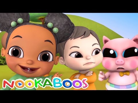 We Can Work Together | Learn about Teamwork | Baby Songs - Nookaboos