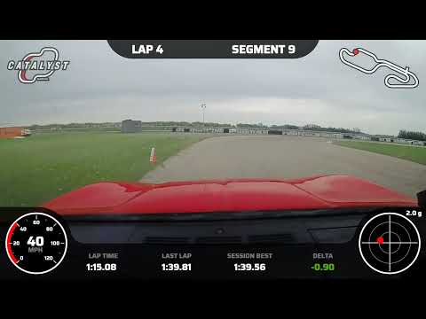 1991 C4 ZR-1 Rad Torque (Castrol) Raceway Edmonton Alberta Trackjunkies second time into 1:36's