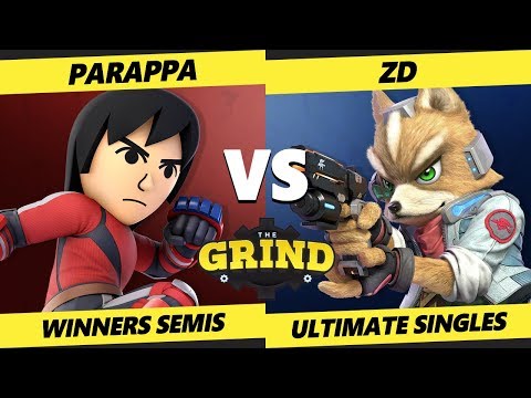 Smash Ultimate Tournament - Parappa (Mii Brawler) Vs. ZD (Fox) The Grind 79 Winners Semis