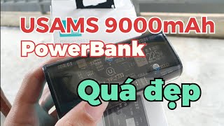 Sạc dự phòng USAMS 9000mAh. Quá đẹp để mua.