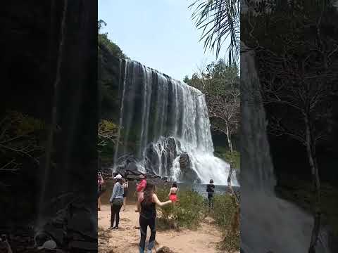 cachoeira do sobradinho  em Sengés chegando #cachoeirasdobrasil #trilha #natureza