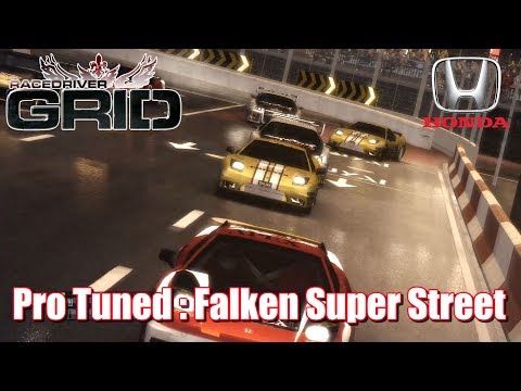 Retro Racing Games : Race Driver GRID (2007) Career - Pro Tuned : Falken Super Street