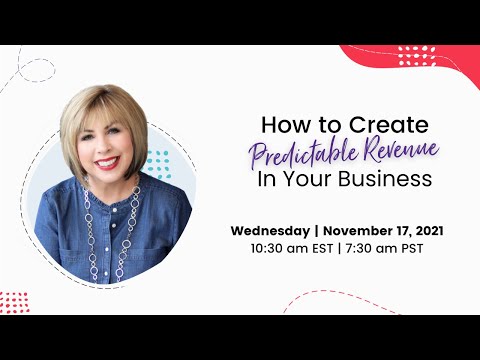 How to Create Predictable Revenue in Your Business