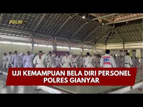 PRESISI UPDATE : UJI KEMAMPUAN BELA DIRI PERSONEL POLRES GIANYAR 21/02/2026 (18.00)
