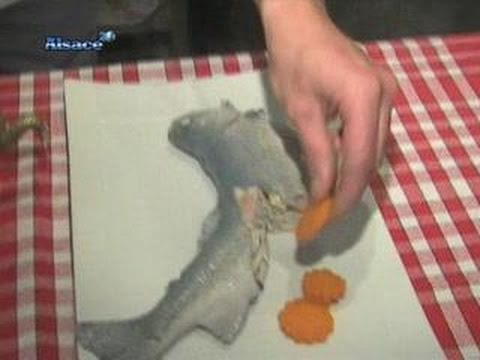 Recette : la truite au bleu