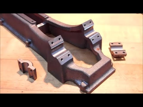 Machining a Model Steam Engine - Part 7 - The Base (c)