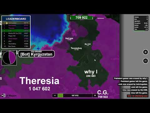 Winning Strategy Pond Map! Territory Games io - Territorial IO