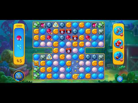 Fishdom level 12150 no boosters フィッシュダム ノーマル