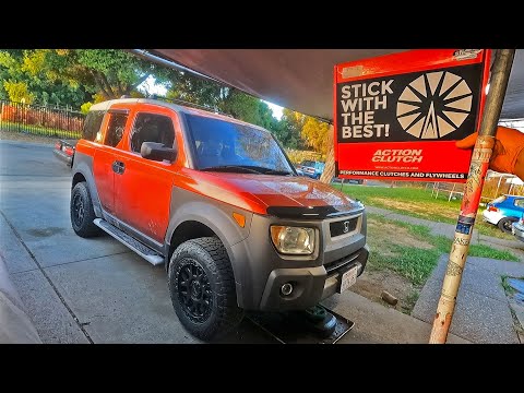 HONDA ELEMENT GETS STAGE 5 CLUTCH.....BUT WHY ??