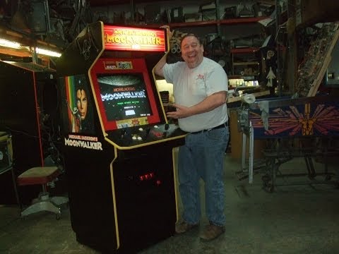 #494 Sega Michael Jackson MOONWALKER Arcade Video Game - Dedicated 3 Player! TNT Amusements
