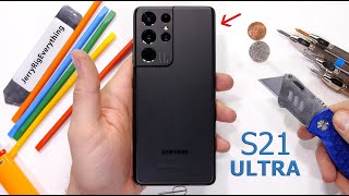 Samsung Galaxy S21 Ultra 5G Durability Test - What About the Camera?