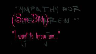 Sympathy For The Parents - Marilyn Manson [Video w/ Lyrics]