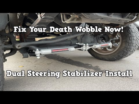 N3 Dual Steering Stabilizer Install - 2000 F=350 Ford Superduty