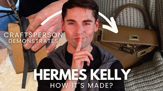 HERMES CRAFTSPERSON TELL-ALL: How Hermes Kelly Bag Is Made & Why Hermes Bags Are So Expensive