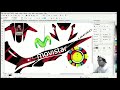 Cara Membuat Stiker Motor Dengan Coreldraw