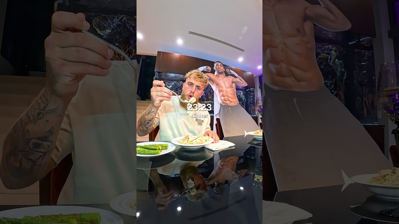 Day in the Life training for Anthony Joshua