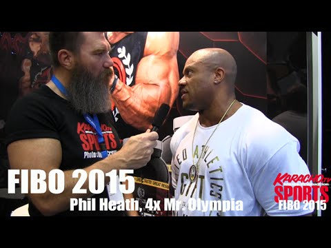 karacho SPORTS, Phil Heath, FIBO 2015
