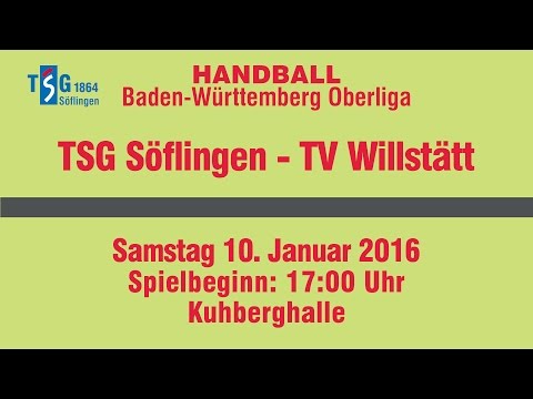TSG Söflingen - TV Willstätt am 10.01.2016