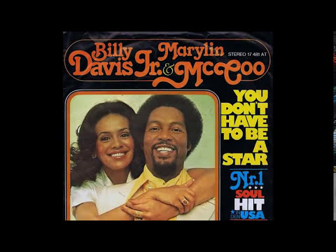 Marilyn McCoo & Billy Davis Jr ~ You Don't Have To Be A Star 1976 Disco Purrfection Version