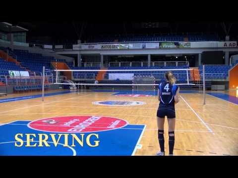 Miljana Cvrkota Volleyball Recruiting Video