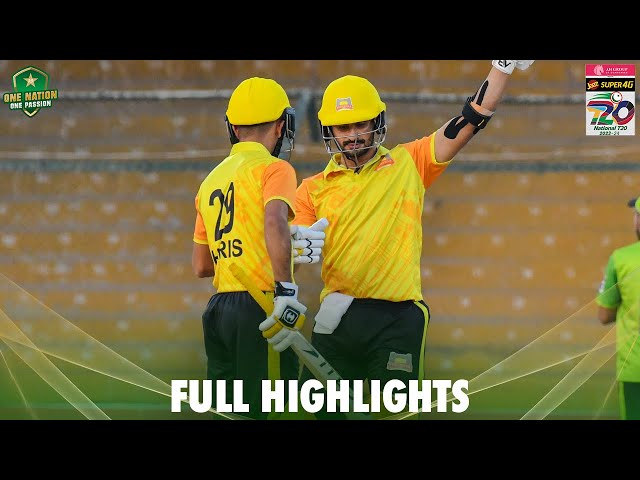 Full Highlights | Peshawar vs Lahore Whites | Match 35 | National T20 2023-24 | PCB | M1W1L