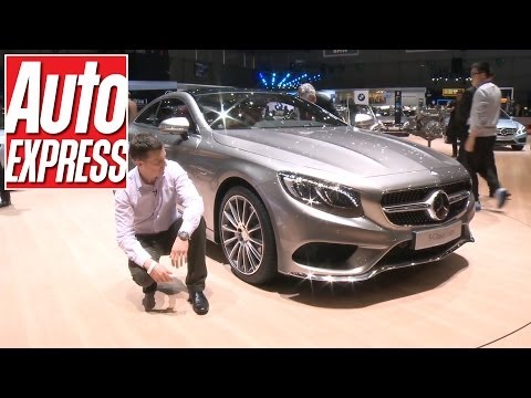 Mercedes S-Class Coupe at the Geneva Motor Show 2014