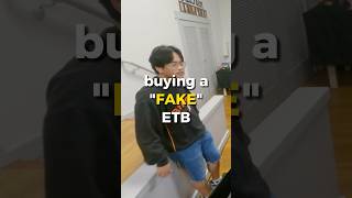 BUYING FAKE ETB #pokemonchannel #pokemon #vendorpov #scammerrevealed #scammer #scam #pokemontcg
