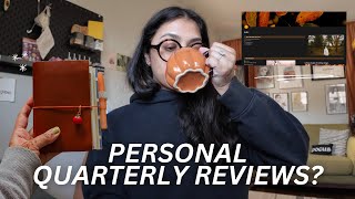 how personal quarterly reviews can change your life | Q3 RESET