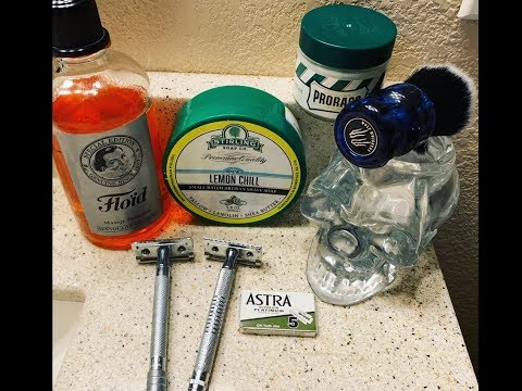 Global Shave Club’s Frost vs. Merkur 23C in a side by side shave.