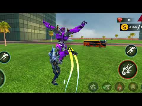 Flying Drone Robot Car Game - Robot Transforming Games 2021 - Android Game FHD🎮🎮