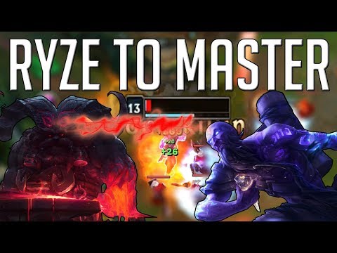 RYZE TO MASTER #14 - RYZE VS ORNN RAVENOUS HUNTER UNKILLABLE
