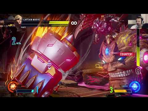 Marvel vs. Capcom Infinite Story playthrough pt16 - The INVINCIBLE Boss? What the?!