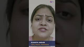 ACT Learner Experience | Sumaiya Ansari | TEFL