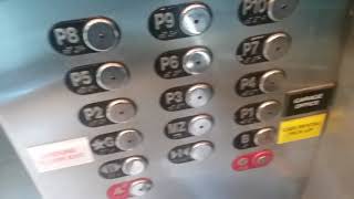 Montgomery Traction Glass Elevators @ 200 N Clark Street Parking Garage in Chicago, IL