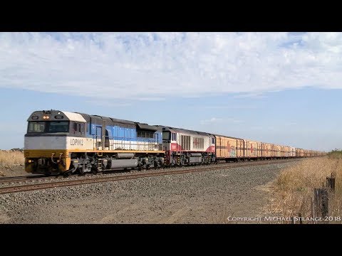 SCT 1PM9 Boxcar & Container Train - PoathTV Australian Railways