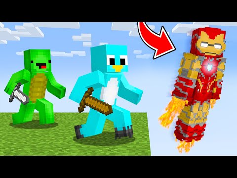 HUNTERS vs SUPERHERO SPEEDRUNNER in Minecraft