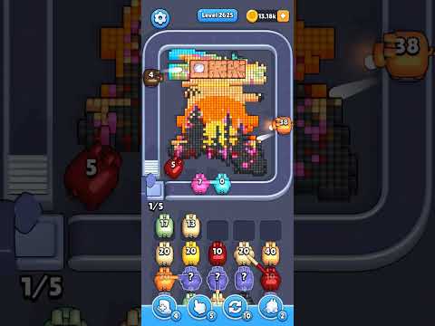 Pixel Flow Level 2625 Walkthrough