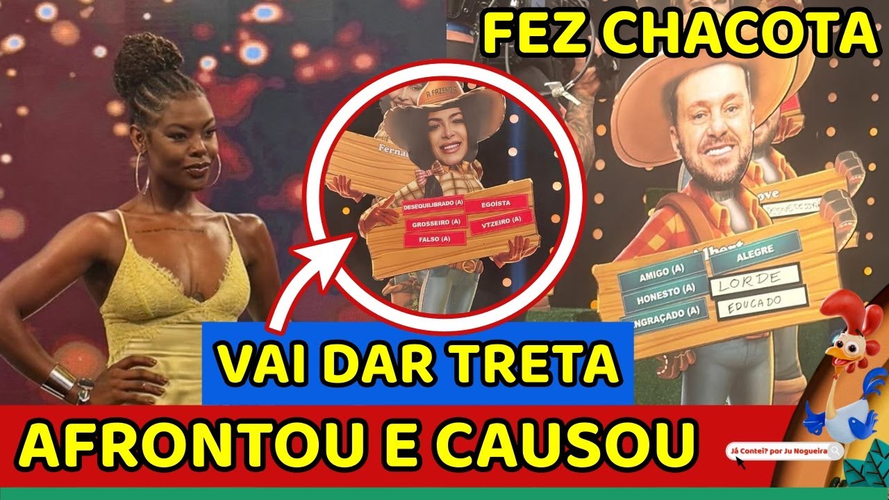 🔥SOBERBA! Suellen ESCORRAÇA Albert, AFRONTA JU NOGUEIRA e CAUSA NA GRAVAÇÃO DO FARO