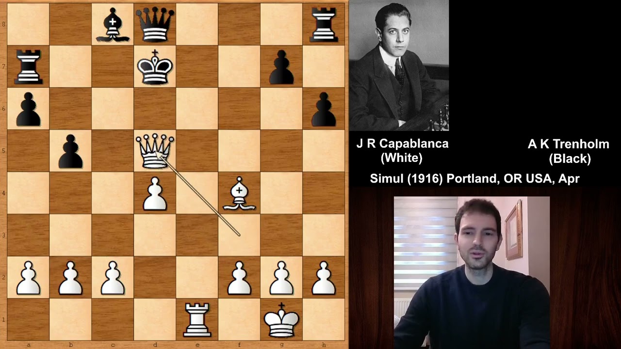 Jose Raul Capablanca vs A K Trenholm (1916)