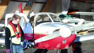 preview picture of video 'Piper Archer II LN-SVO at Bergen - Norway'