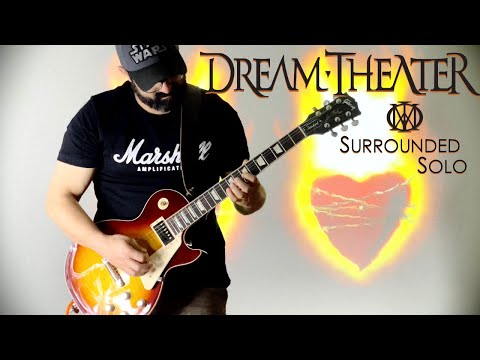 Dream Theater - Surrounded guitar solo tab and cover (month 6)