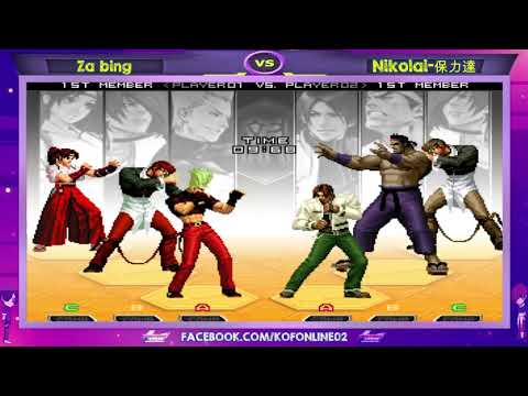 Za Bing Vs Nikolai-保力達 KOF 2002 UM - Diante de mais um desafio